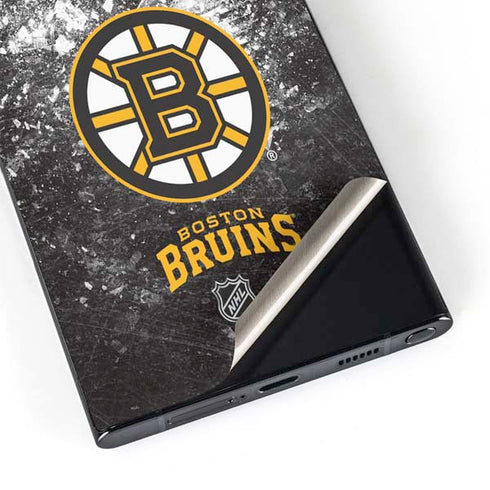 NHL Boston Bruins Iced Galaxy S25 Ultra Skin